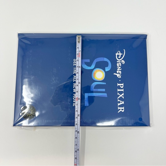 NWT Disney Pixar Soul Stationary Set Notebook Pencils Eraser Sharpener Ruler - Picture 6 of 7